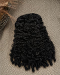 Burmese Water Curl Half Wig 200% Density 100% Human Hair